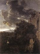 Nicolas Poussin Hagar and the Angel oil painting